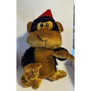 GEMMY RARE Movin' Monkey Mojo Animated Spinning Dancing I LIKE TO WORK IT *READ